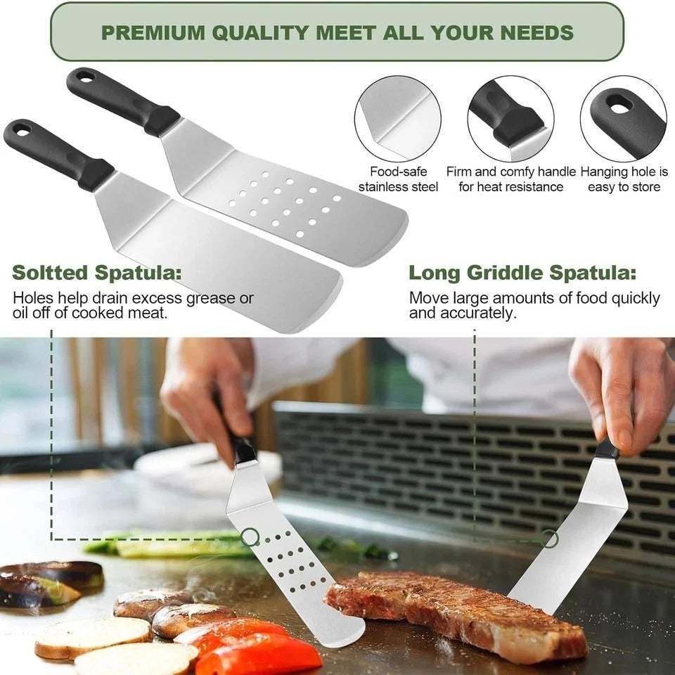 237pcs Griddle Accessories Kit for Blackstone, Perfect Flat Top Grilling Accesso
