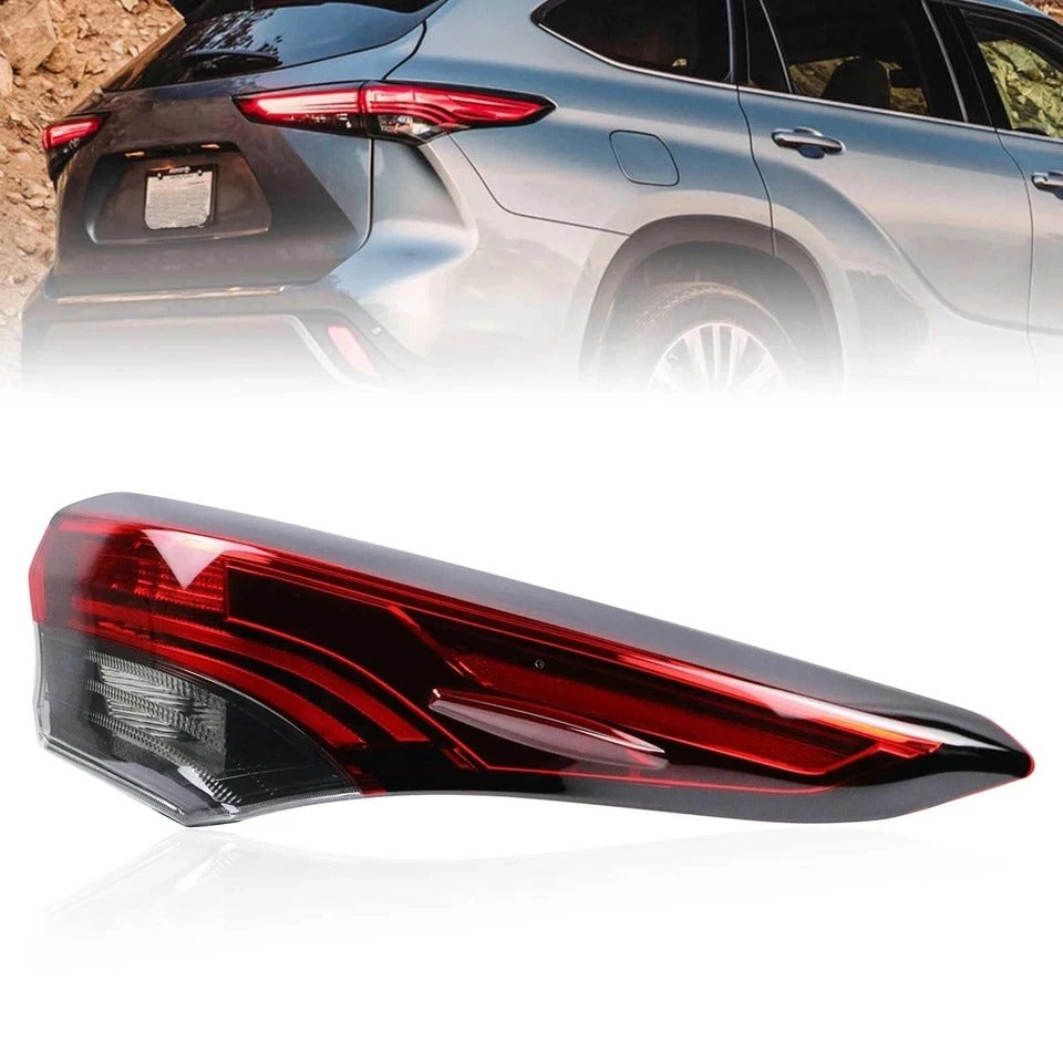 Tail Lights Assembly Rear Lamp Compatible With Highlander 2020 2021 2022 2023...