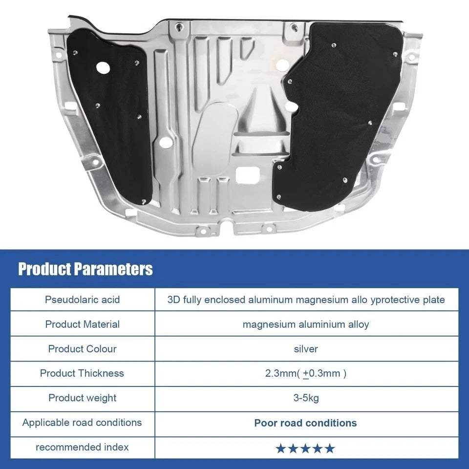 Honda Civic 2016-2021 Engine Splash Shield Guard, Under Car Cover OEM 74110-TBA