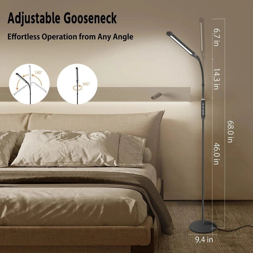 LED Floor Lamp for Bedroom Standing Lamp Eyelash Light Tattoo lamp lash Light