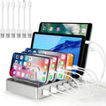 Charging Station for Multiple Devices, 6 Ports Multi Devices USB Charger Fast Ce