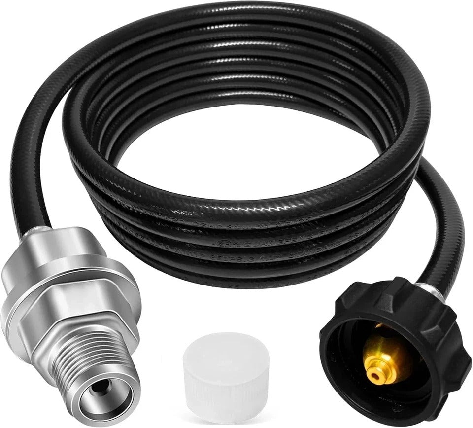 F273699 Propane Fuel Filter with 12 FT Propane Hose, for Buddy Heater, Big Buddy