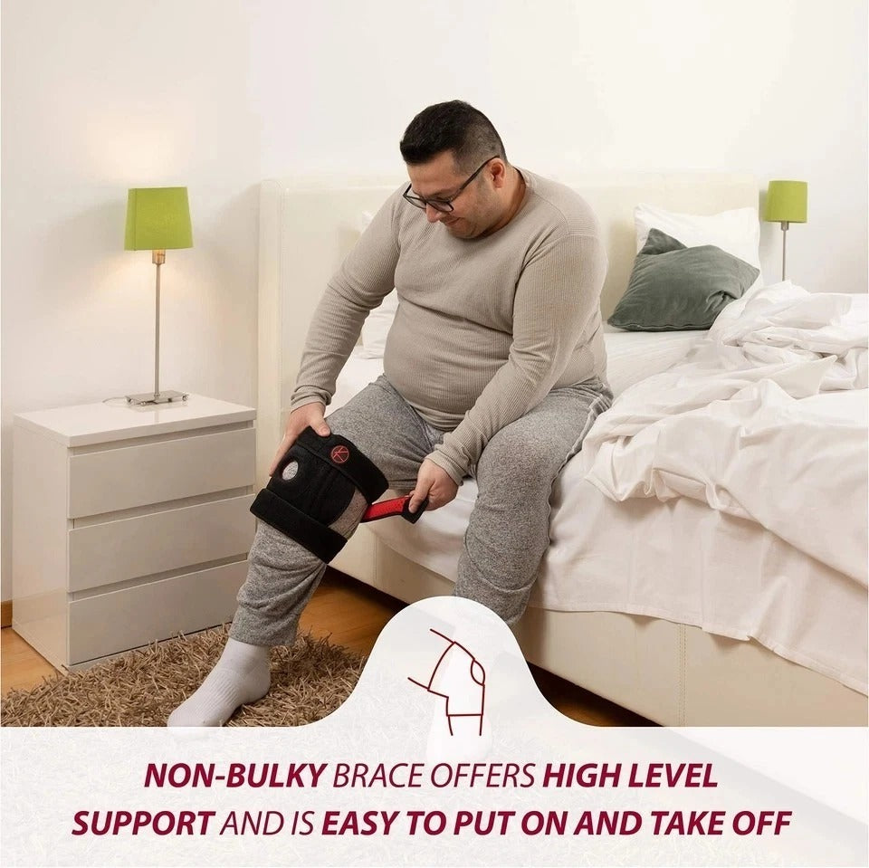 Plus Size Knee Brace for Women & Men Plus Size - Adjustable Knee Support Brac...
