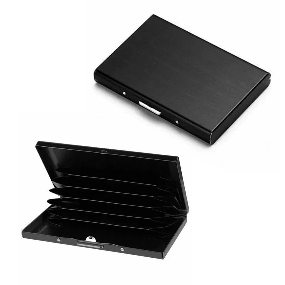 Credit Card ID Holder Slim Money Travel Wallet RFID Blocking