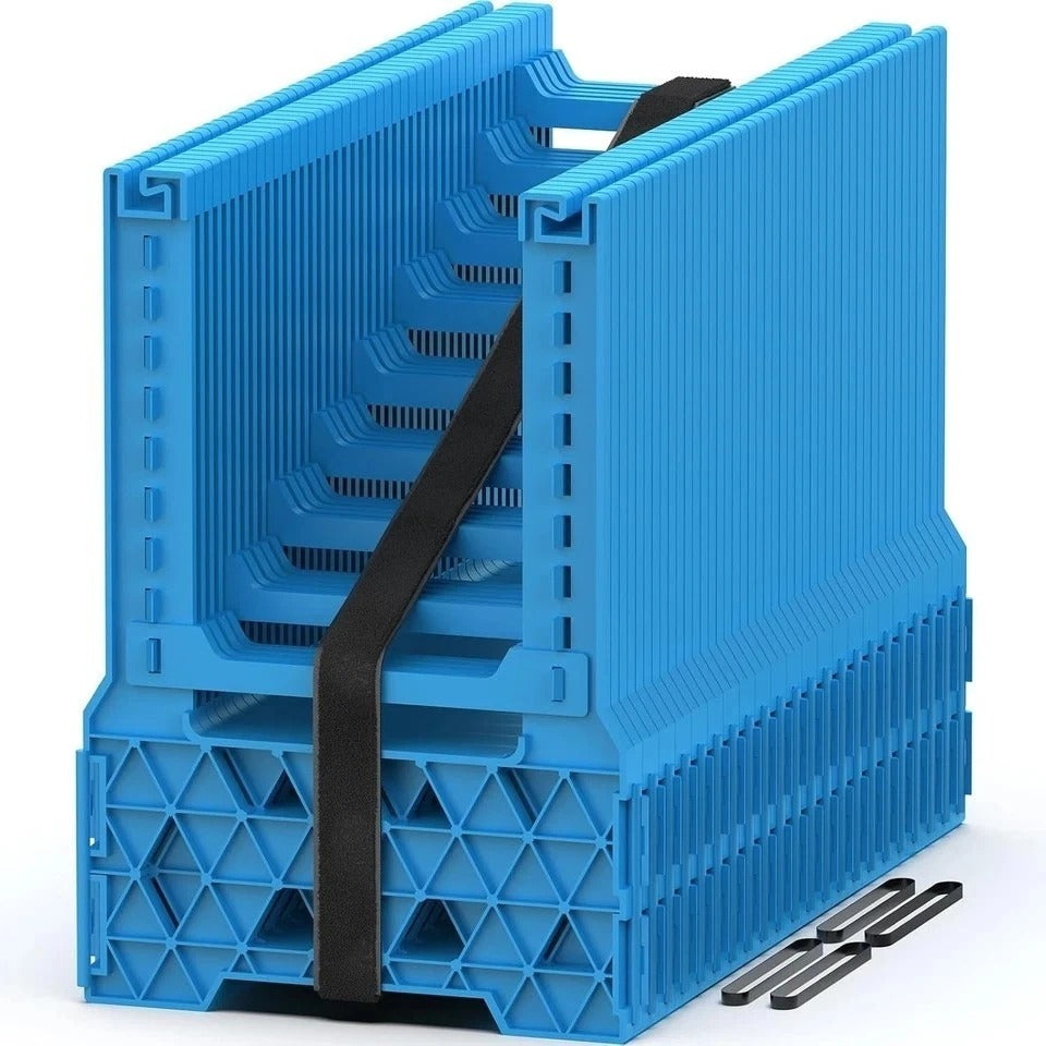 Enhanced 20FT RV Sewer Hose Support - Stable, Weatherproof Design for Campers