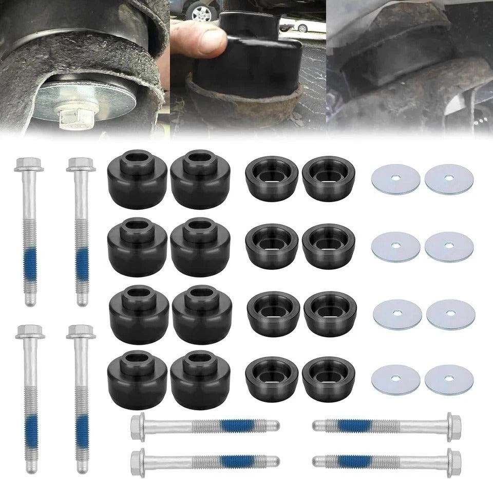 7-141 Body and Cab Mount Bushing Kit for 1999-2014 Chevy Silverado & GMC Sierra