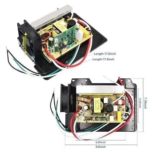WF-8935-MBA RV Power Converter,35 Amp DC Main Board Assembly,Three-Stage Power