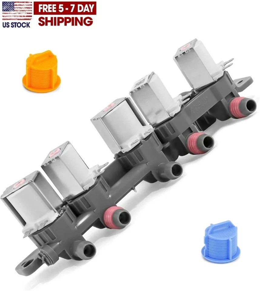 Washer Water Inlet Valve 5221EA1008P Replaces LG WT4801CW AP5595403 PS3636000