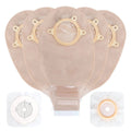 21PCS Ostomy Bags,Colostomy Supplies,Two Piece Drainable Ostomy Pouch for Ile...