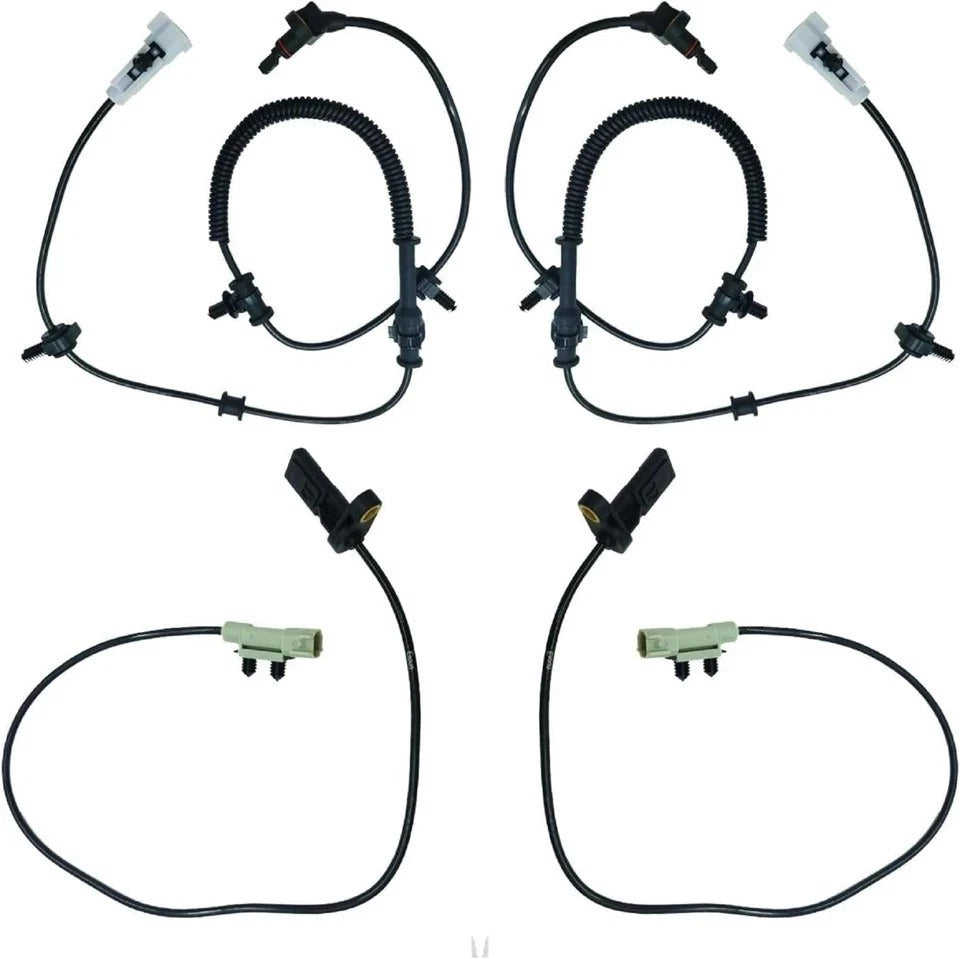 ABS Wheel Speed Sensor Front Rear Left Right Replacement for Commander 2006-2...