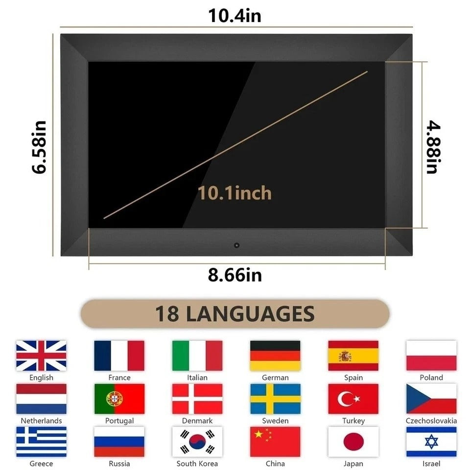 10.1" Extra Large Digital Dementia Clock for Seniors, Easy Read Display Clock...