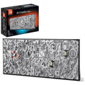 Creative 3D Wall Art Craft Kit: Star Wars Micro Brick Building Set for Ages 8+