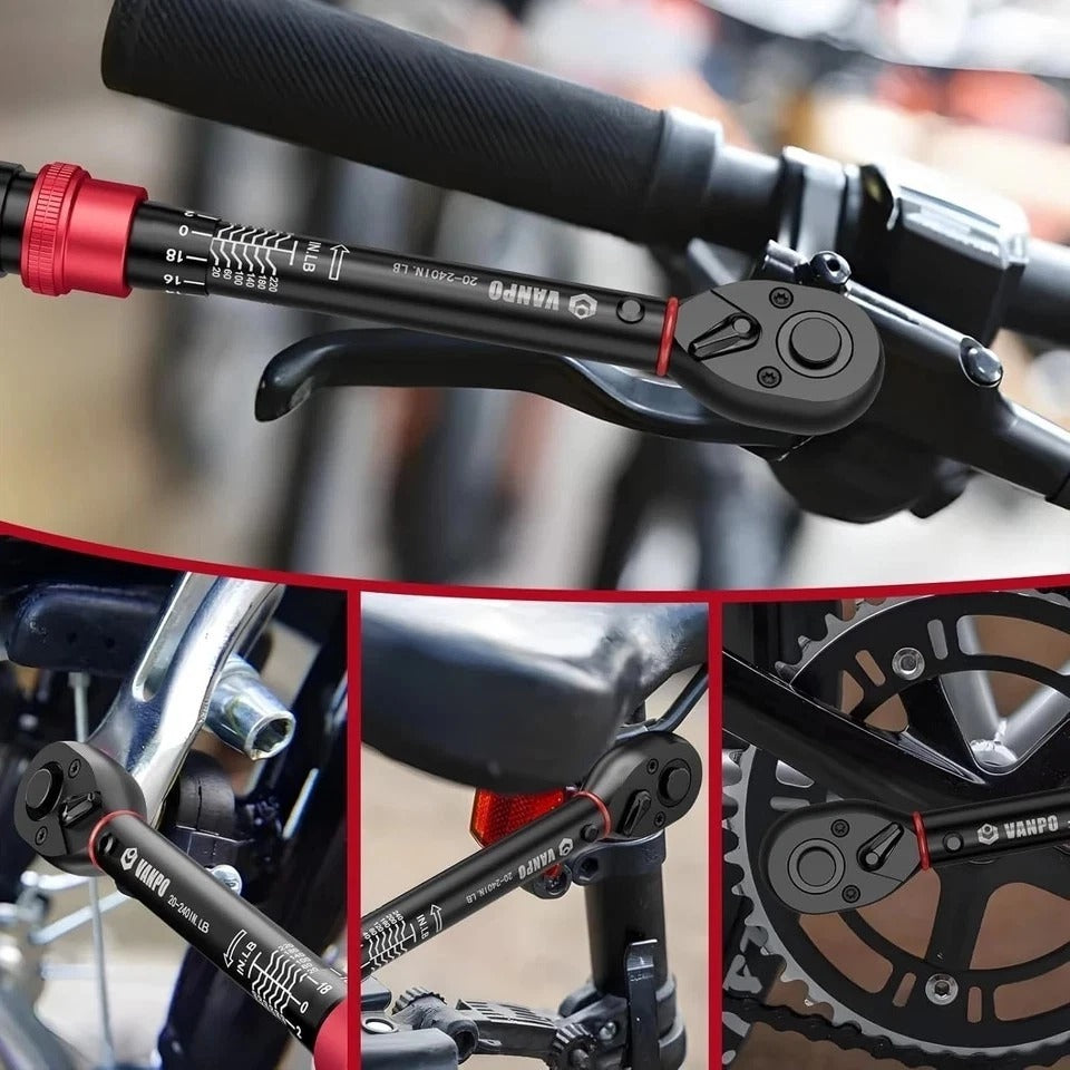 1/4-inch Drive Click Torque Wrench, 20-240 in. lb/2.3-27.1 Nm, Inch Pound Torque