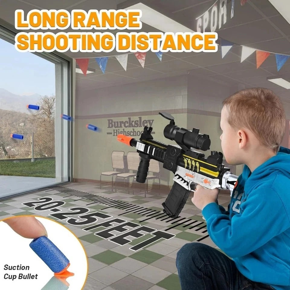 Sniper Rifle Toy with Scope - Soft Bullet Foam Blaster for Kids and Teens