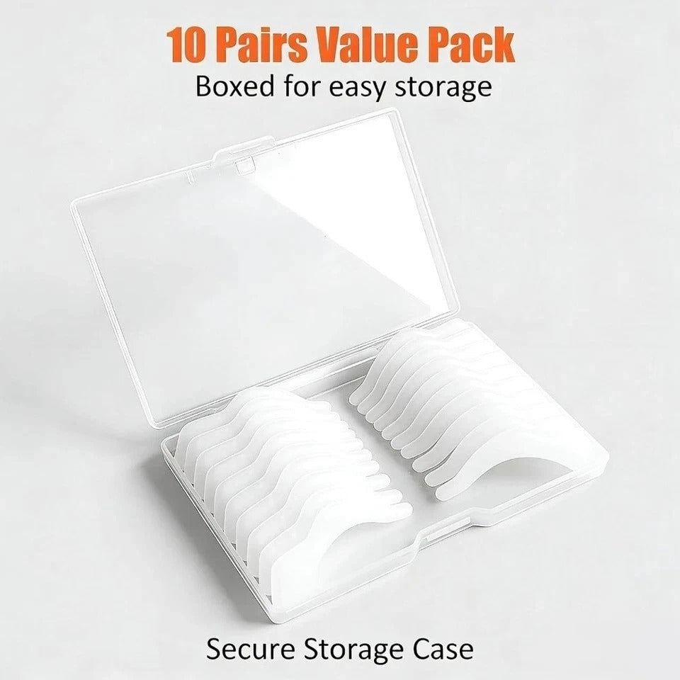 Soft Silicone Eyeglass Ear Hooks 10 Pairs Non Slip Eye Ear Grips for