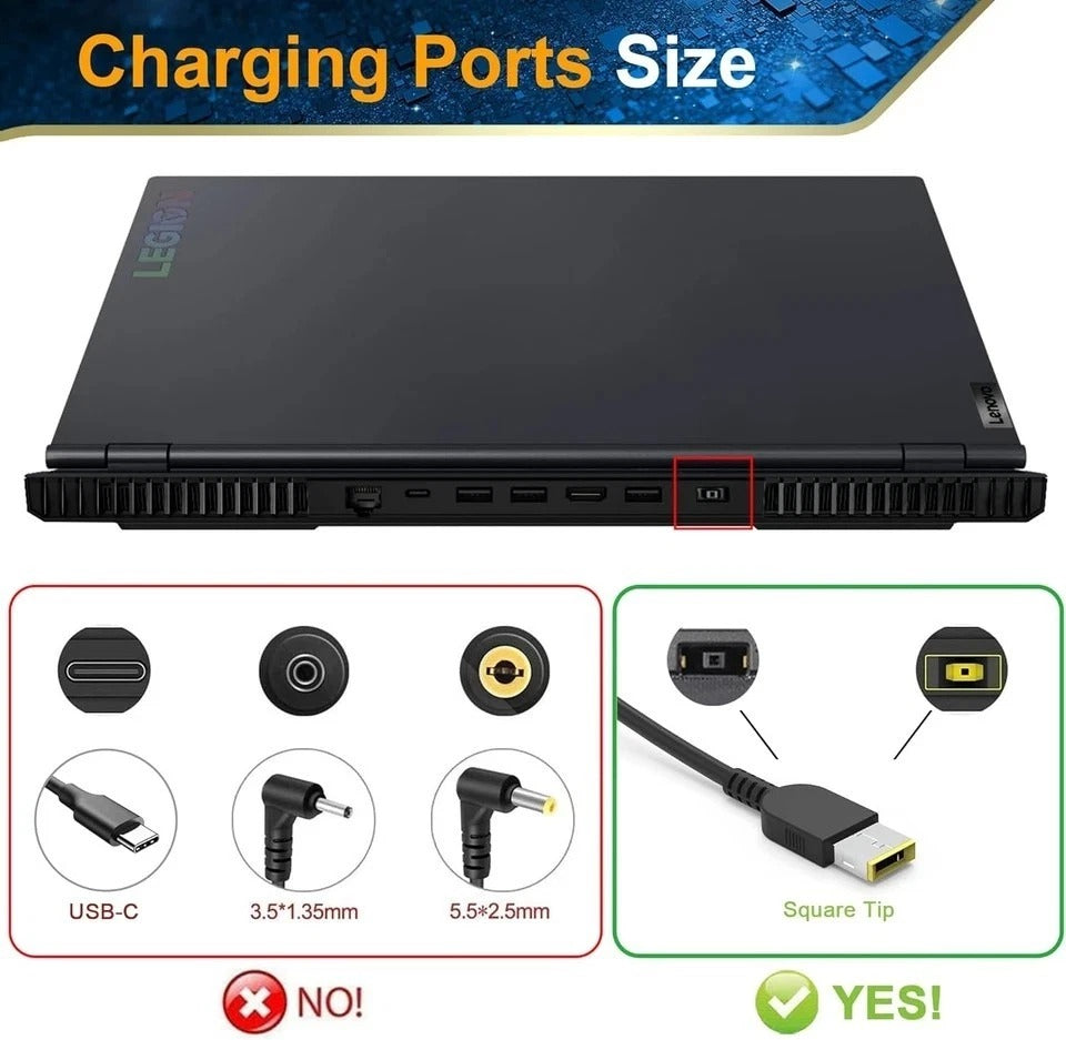 New Legion 5 Charger,230W AC Adapter for Lenovo Legion 5 7 5P C7 S7 Y540 Y545 Y7
