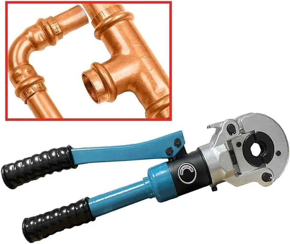 Hydraulic Copper Tube Crimping Tool, Copper Pipe Fittings Crimping Plumbing Tool