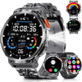 Big Screen Military Smart Watch for Men, Bluetooth Call, 114 Sports, IP68, 73...