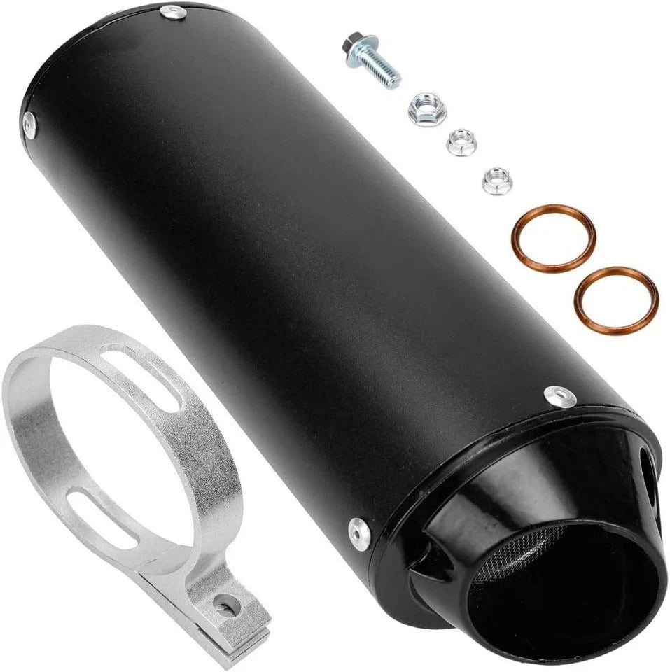 28mm 1.1 inch Exhaust Muffler Silencer Pipe and Clamp Gasket for 50cc 110 125...