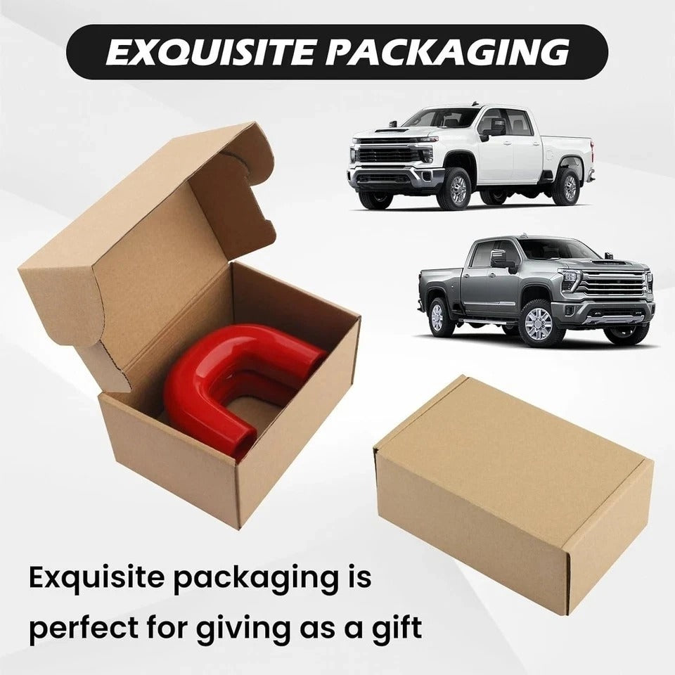 Tow Hook Covers for Silverado 2500/3500 HD 2020-2025, Hitch Cover Front Tow Hook