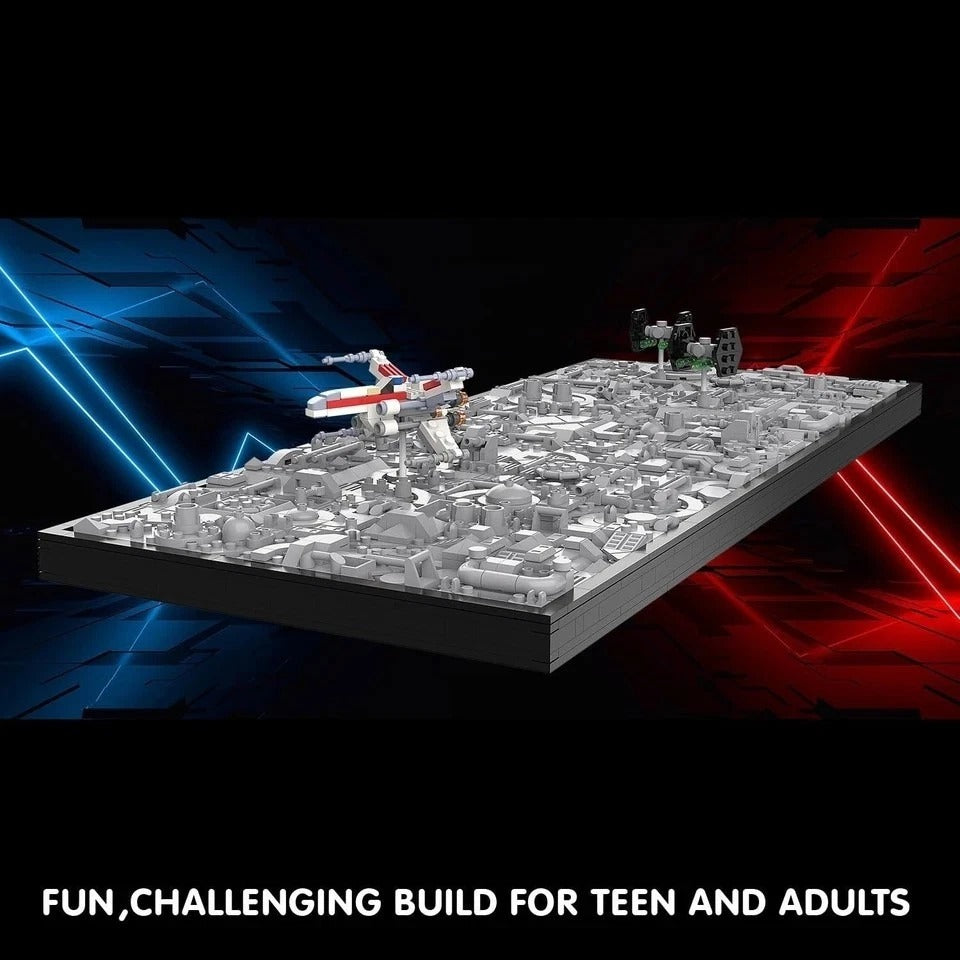 Creative 3D Wall Art Craft Kit: Star Wars Micro Brick Building Set for Ages 8+