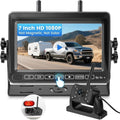 RV Backup Camera Wireless Plug & Play for Furrion Pre-Wired Rvs - 7″ Touchkey 4