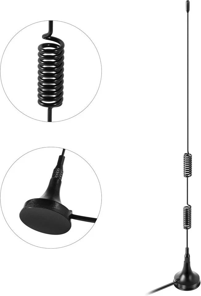 Meshtastic Long Range 915MHz Lora Magnetic Base Antenna with SMA Male for LoR...