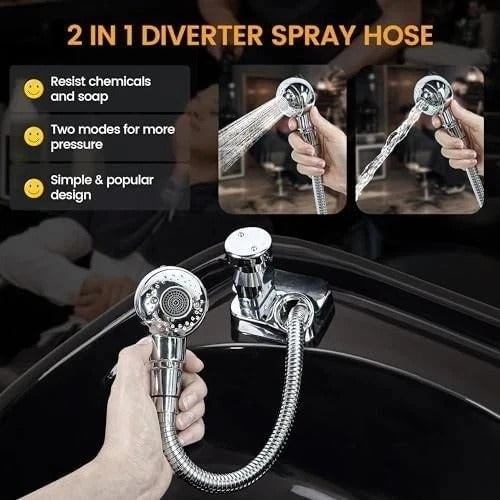 Salon Shampoo Bowl Faucet Vacuum Breaker Kit Spa Beauty Salon Shampoo Bowl Sink
