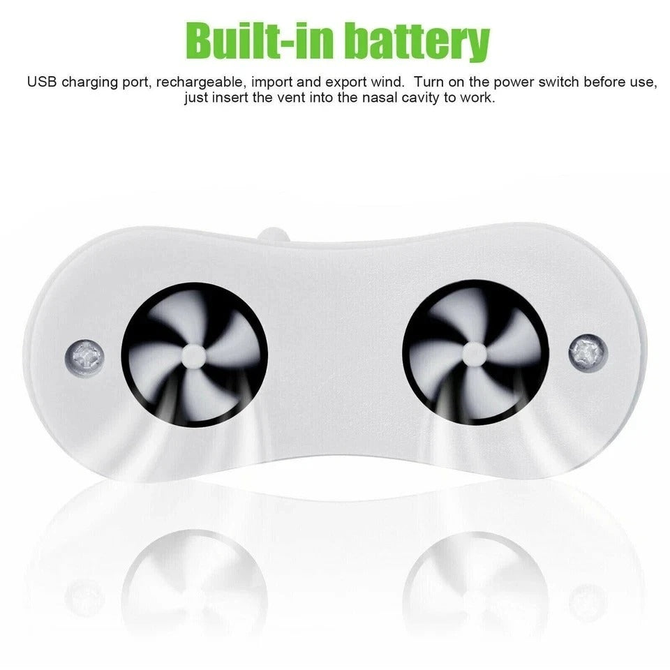 Micro Mini Electric Anti Snoring Device Noise Stop Sleep Aid Apnea