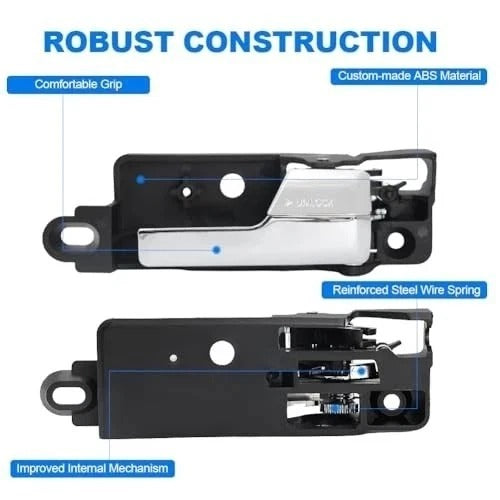4PCS Interior Door Handles Replacement for Ford Fusion Mercury Milan Lincoin