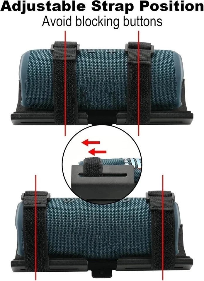 Portable Speaker Mount for Jet Ski/Snowmobile/Boat/Sea-Doo, Speaker Bracket M...