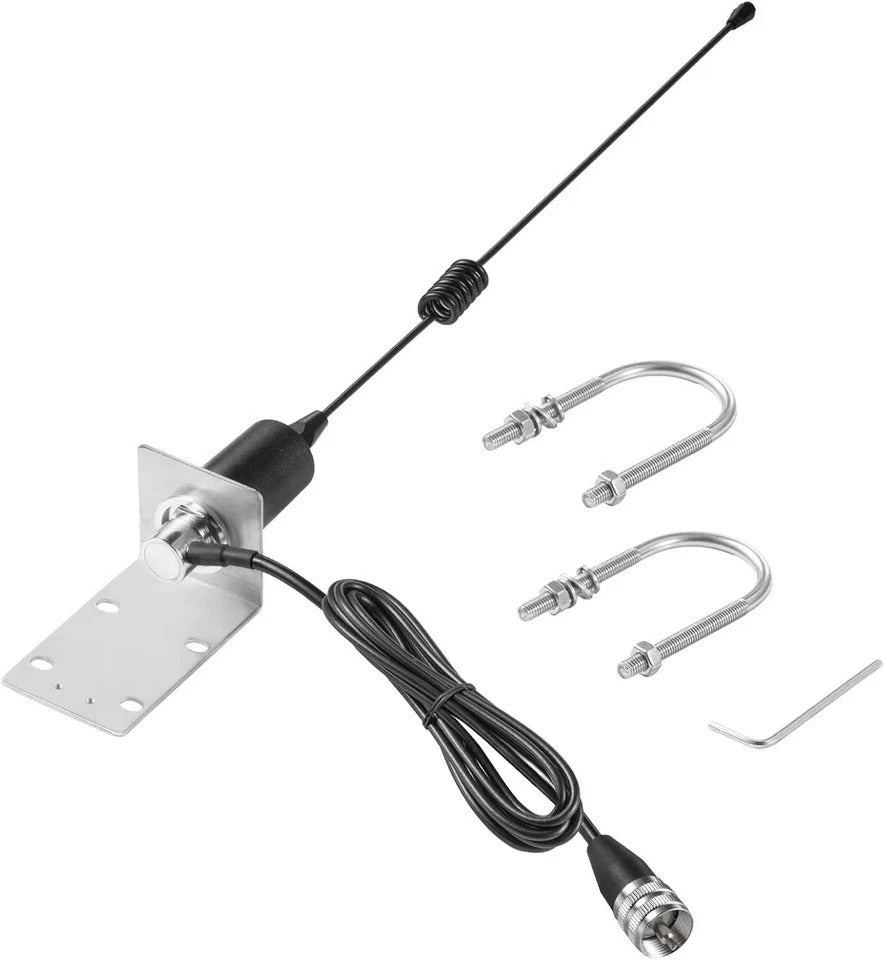 Long Range VHF Marine Radio Antenna 156-163MHz Antenna PL259 Connector with 16.5