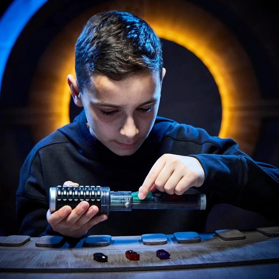 Power Crystal Lightsaber, 7 Colors & 10 Crystals, 50+ Color-Changing Combination