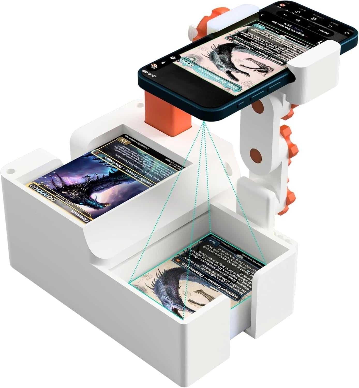 Card Scanner Pro: Automatic Card Scanner & Stand for MTG, TCG & Sports Cards