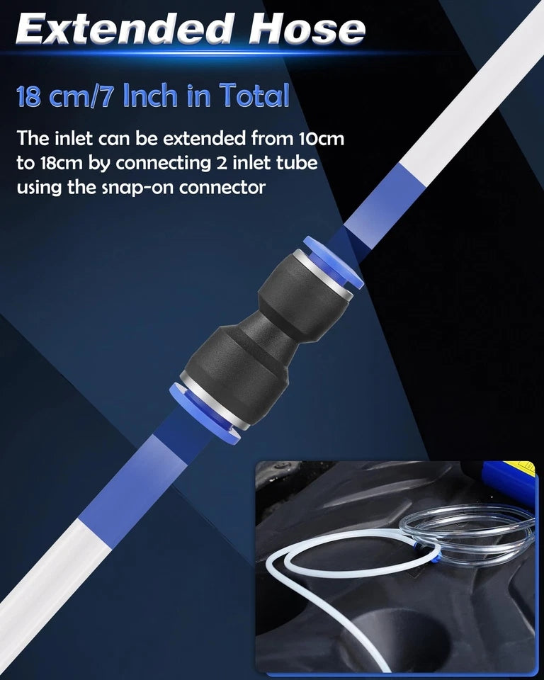 12V Electric Oil Extractor Pump for Engine Oil & Fluid Transfer 100W