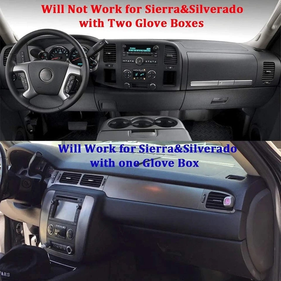 Dashboard Cover Dash Mat Fit for 2007-2014 Chevy Chevrolet Tahoe Suburban,200...