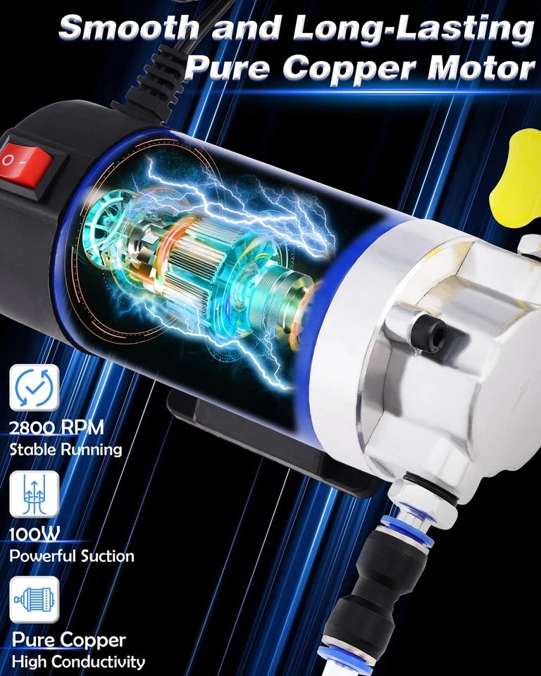 12V Electric Oil Extractor Pump for Engine Oil & Fluid Transfer 100W