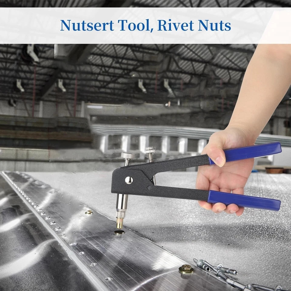Rivet nut Tool kit,rivnut Tool,500Pcs Metric Rivet Nut Combination (M3/M4/M5/...