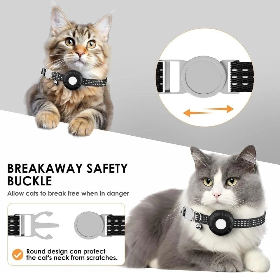 GPS Tracker for Cats, Cat Tracker Compatible with Apple Find My App (Only iOS),