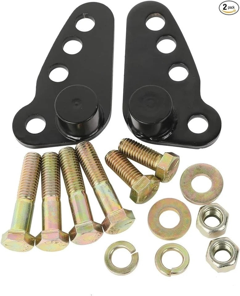 1-2" Or 1-3" Rear Adjustable Lowering Kit Fits For Touring Black#4\