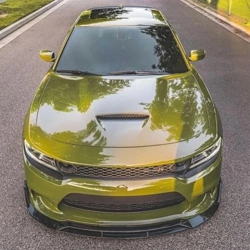 Front Bumper Lip Splitter Spoiler Fit for Dodge Charger SRT Gloss Black Style