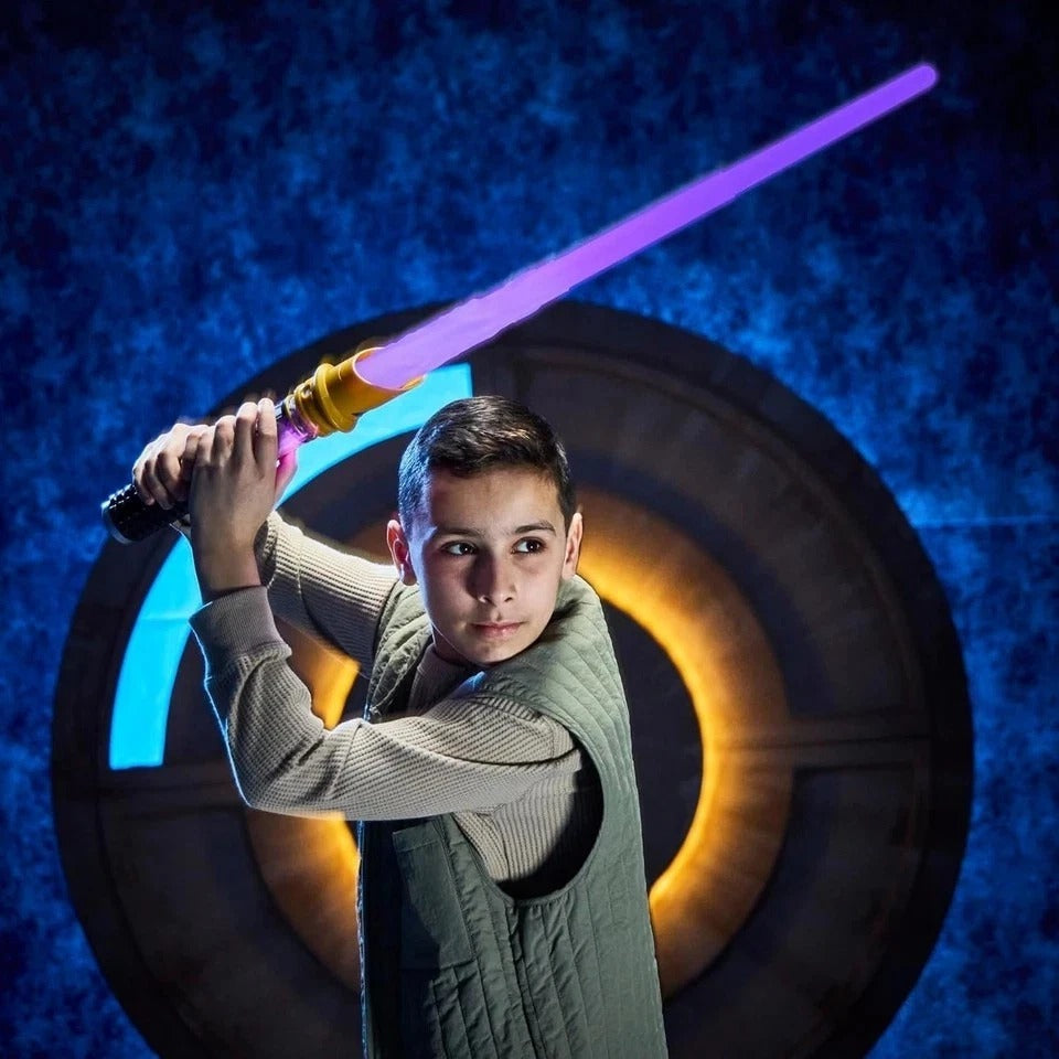 Power Crystal Lightsaber, 7 Colors & 10 Crystals, 50+ Color-Changing Combination
