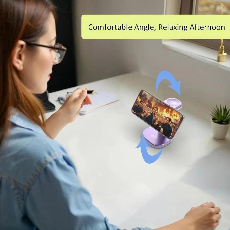 Wireless Charging Station for Magsafe Charger Stand,Fast Wireless Charger for Ip
