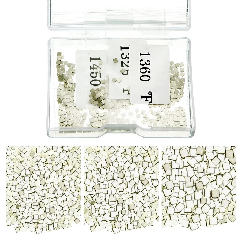 About 500 Pcs 4.5 Grams Silver Solder Jewelry Precut Chips Solder Ultra Tiny Med
