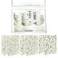 About 500 Pcs 4.5 Grams Silver Solder Jewelry Precut Chips Solder Ultra Tiny Med