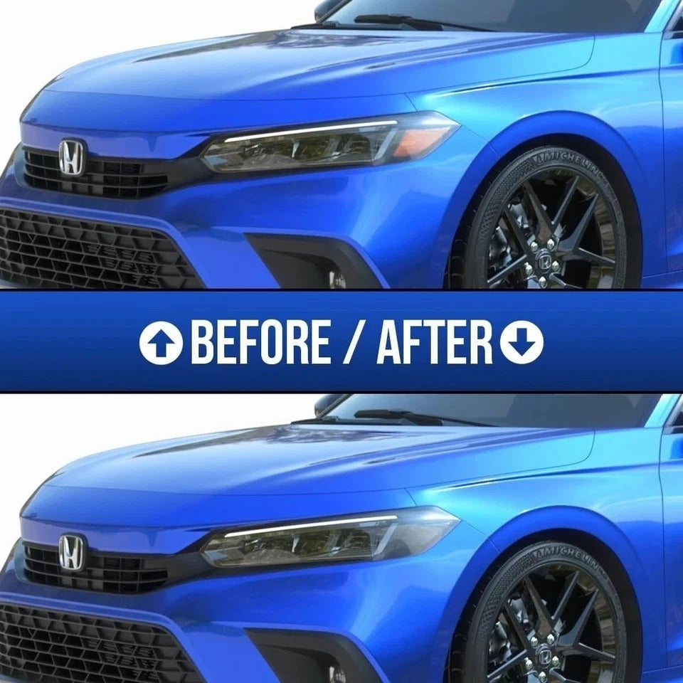 Delete Headlight Tint Compatible with 2022-2025 Civic