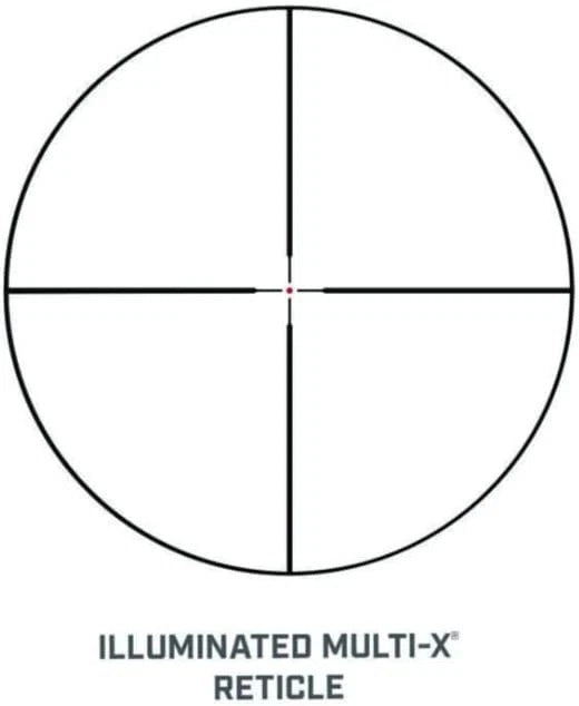 Bushnell Legend 3-9x40mm Illuminated Riflescope, Hunting Rifle Scope with Illumi