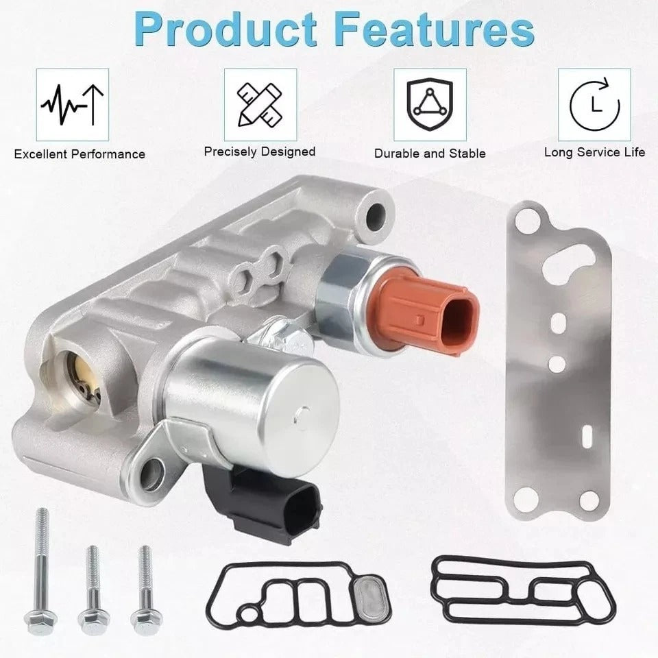 Engine Variable Valve Timing VVT Solenoid Compatible with 2008-2012 Honda Accord