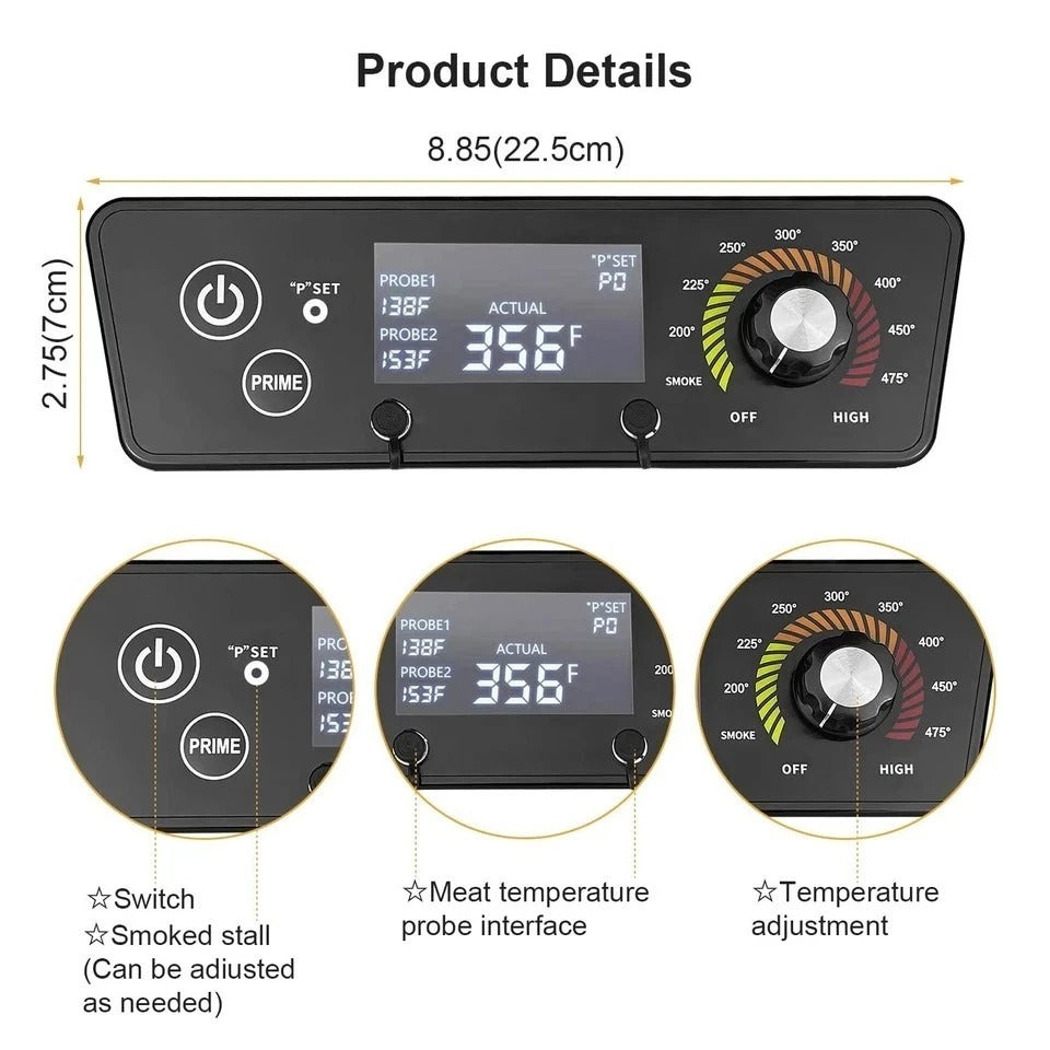 Upgraded Control Board for Pit Boss Wood Pellet Grills, Pit Boss Control Panel T