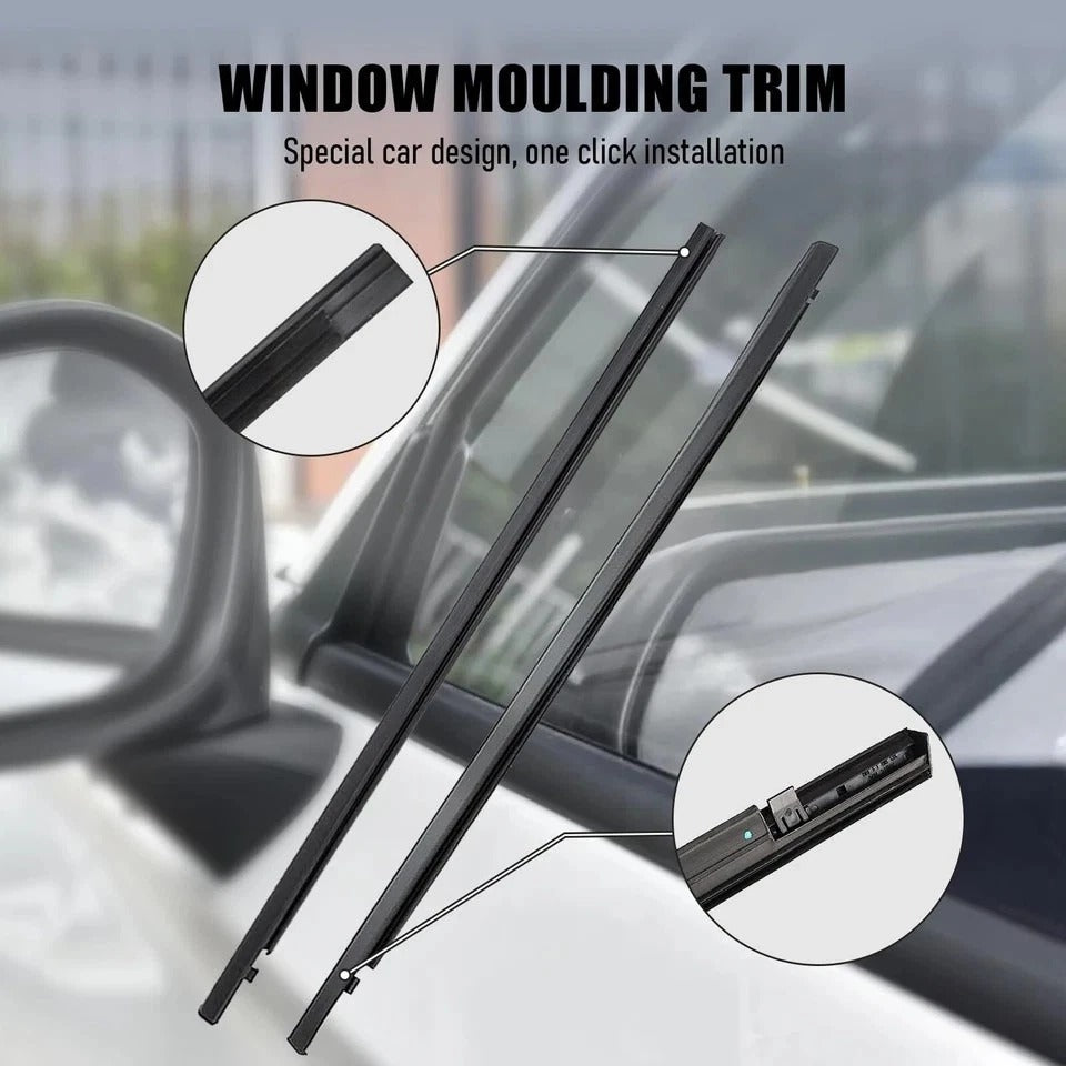 Honda Civic 2016-2021 Car Window Weather Stripping Molding Trim
